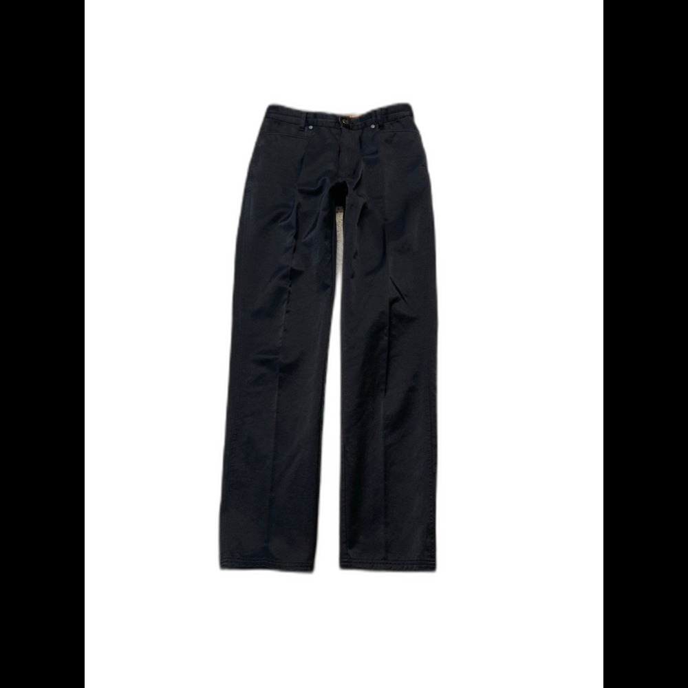 Harley Davidson Women's Sz 8 Black Straight 4 Pocket Motorcycle Riding Pants